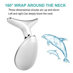 Neck Face Beauty Device Facial Lifting Machine EMS Face Massager