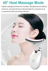 Neck Face Beauty Device Facial Lifting Machine EMS Face Massager