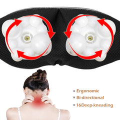 U Shape Electrical Shiatsu Back Neck Shoulder Body Massager