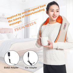 U Shape Electrical Shiatsu Back Neck Shoulder Body Massager