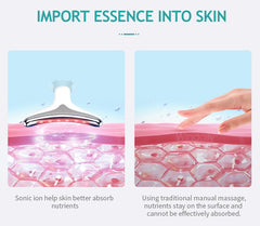 Neck Face Beauty Device Facial Lifting Machine EMS Face Massager