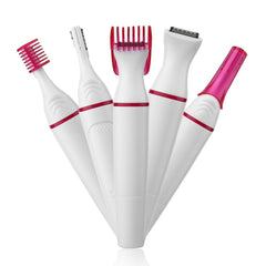 5 in 1 Women Epilator Female Eyebrow Trimmer