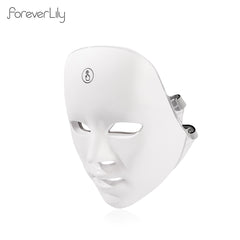 USB Charge 7Colors LED Facial Mask Photon Therapy Skin Rejuvenation