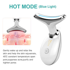 Neck Face Beauty Device Facial Lifting Machine EMS Face Massager