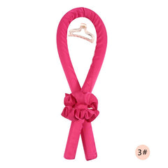 Heat Less Curling Rod Headband Lazy Curler