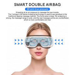 Eye Massager 6D Smart Airbag Vibration Eye Care Instrument