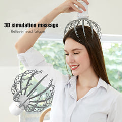 Therapeutic Head Electric Octopus Claw Scalp Massager