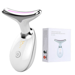 Neck Face Beauty Device Facial Lifting Machine EMS Face Massager