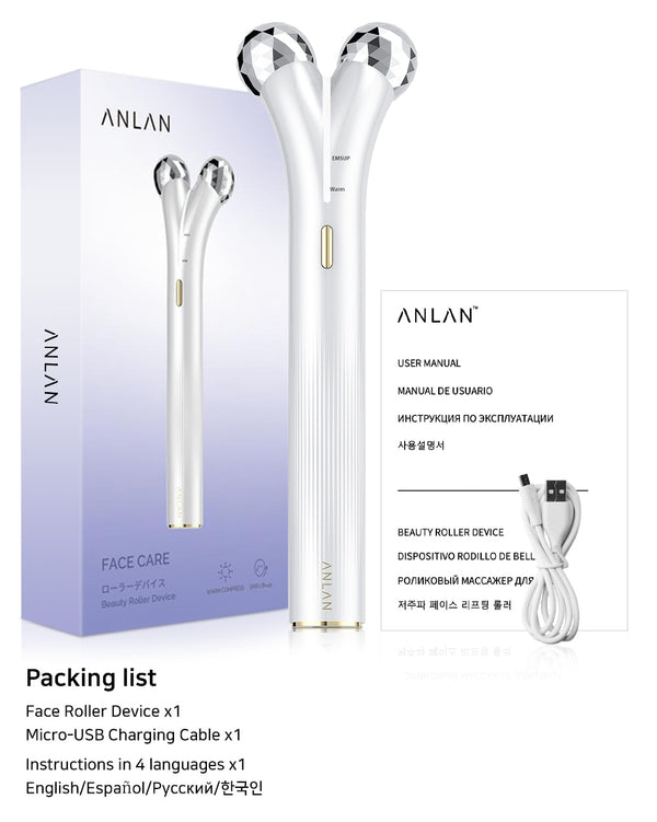 Face Roller Electric V Face Massagers Microcurrent Face Lift