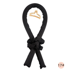 Heat Less Curling Rod Headband Lazy Curler