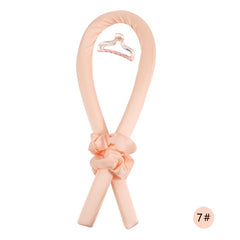 Heat Less Curling Rod Headband Lazy Curler