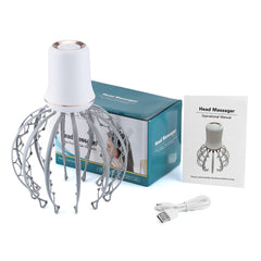 Therapeutic Head Electric Octopus Claw Scalp Massager
