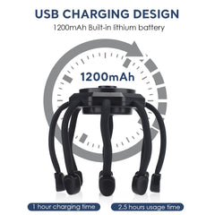 Therapeutic Head Electric Octopus Claw Scalp Massager