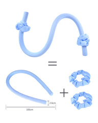 Heat Less Curling Rod Headband Lazy Curler